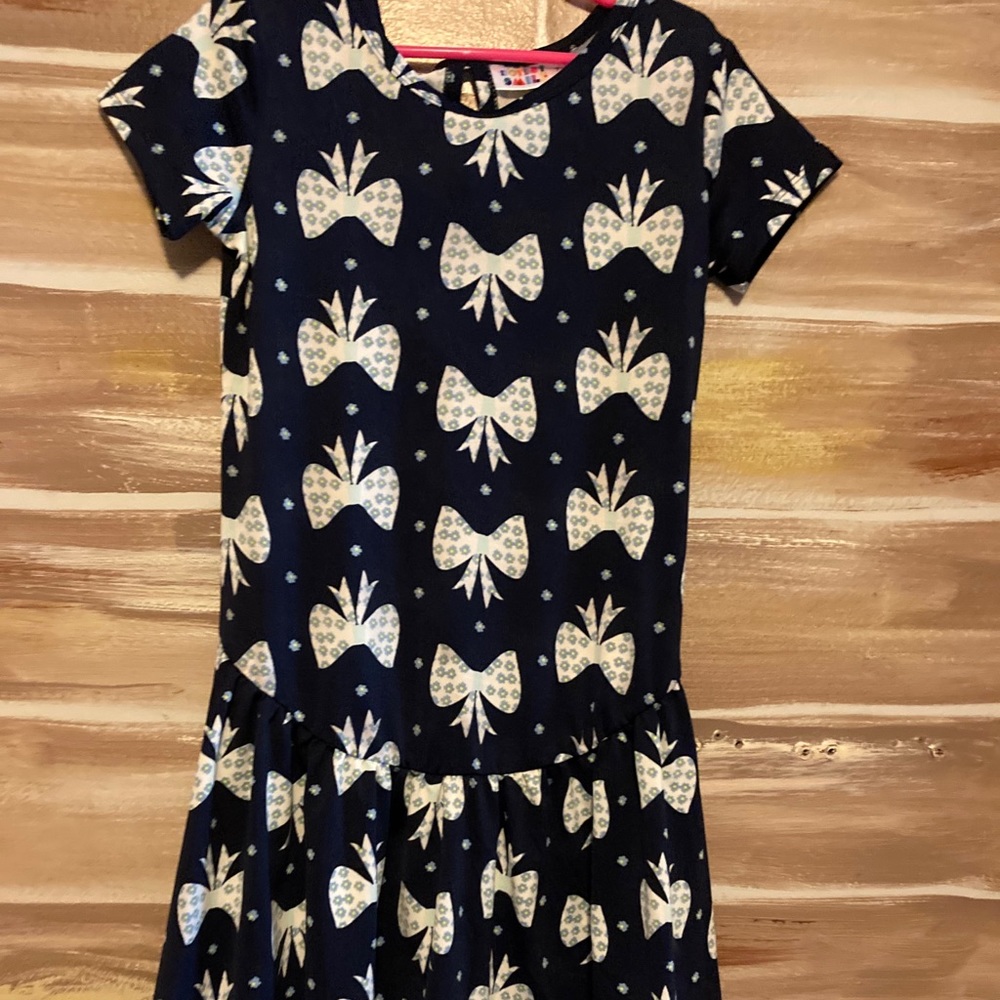 DotDotSmile Flapper Bow Dress. Size 7